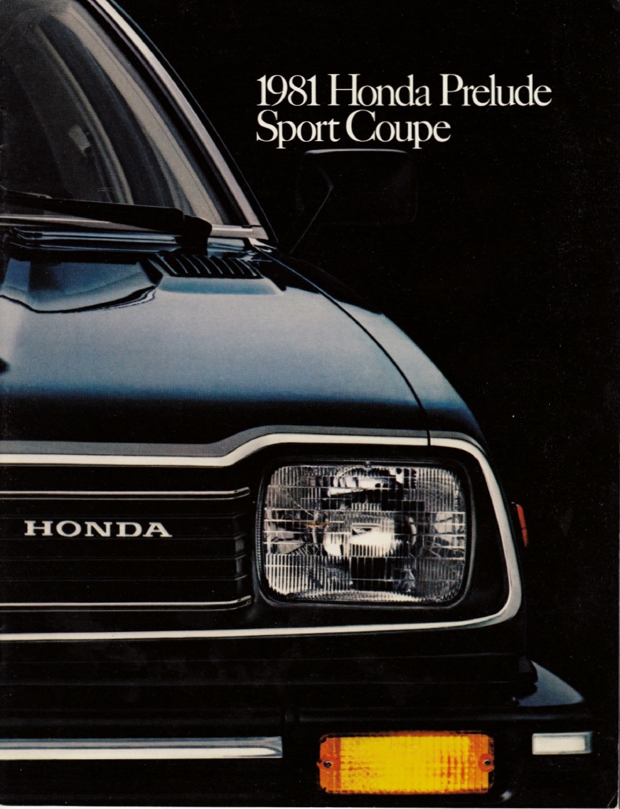 1981 Honda Prelude Brochure